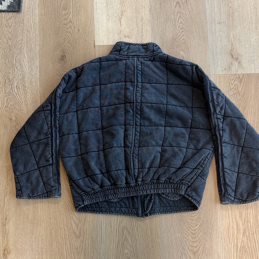 Free People Dolman Quilted knit Jacket - Picture 3 of 8